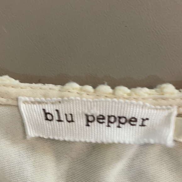 * Blu Pepper * Ivory Lace Anthropologie Dress - Picture 6 of 6